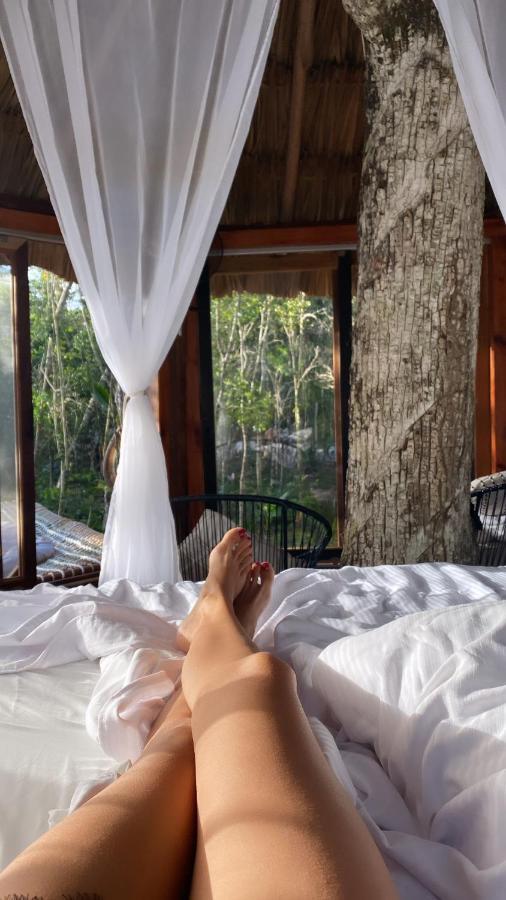 فندق Nuscaa Boutique Tree House & Spa بويرتو موريلوس المظهر الخارجي الصورة